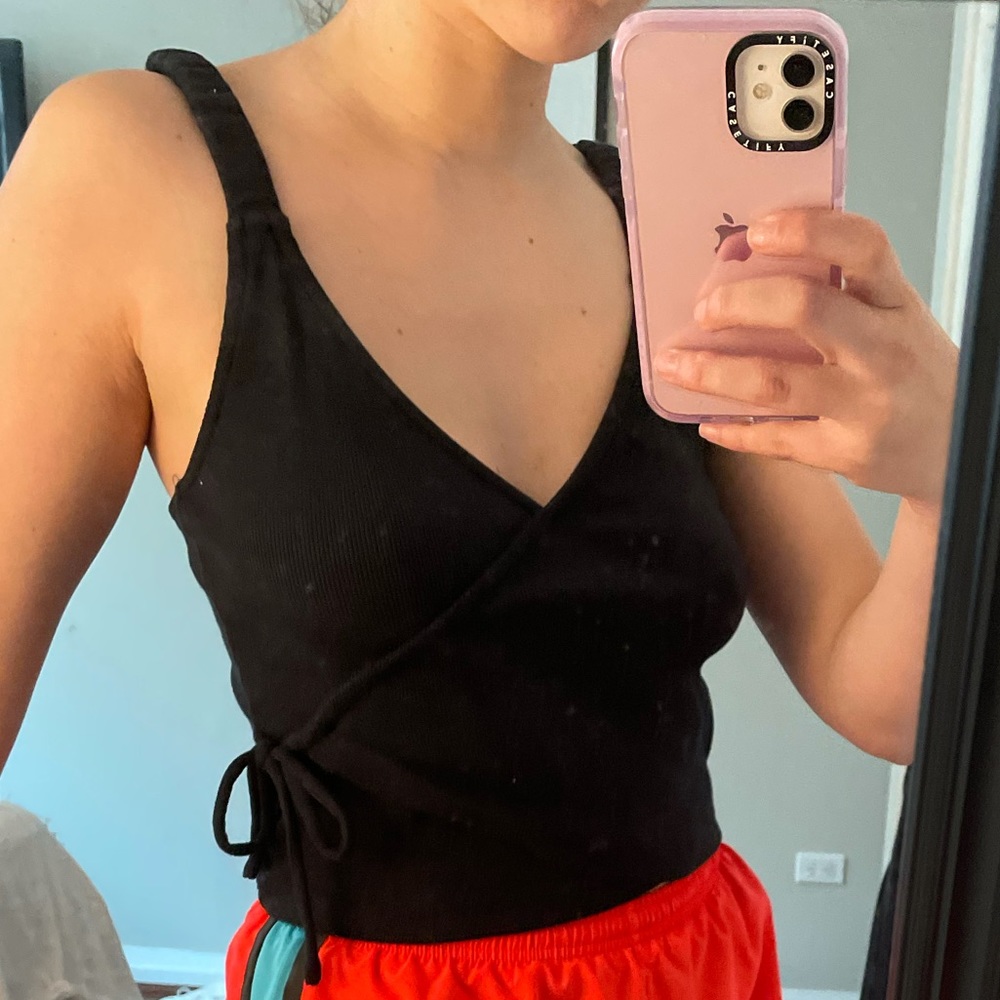 Black Me to We Crop Top